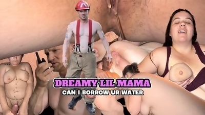 DILF FIREMAN CUMS TO WATER MY HOLES - DREAMY LIL MAMA & MR FUCKWITHABLE