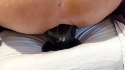 Incredible Monster Dildo Anal with prolapse